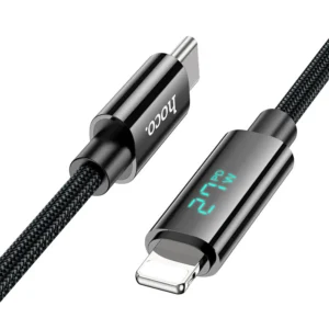 Hoco U125 | Cable Carga Rápida PD (27W) USB-C a Lightning para iPhone