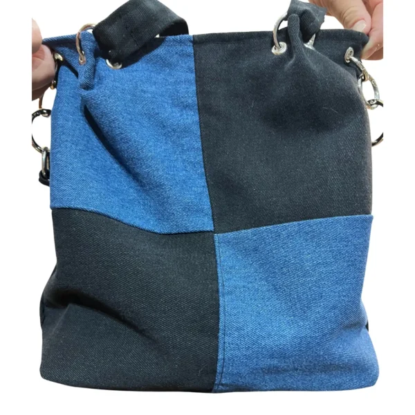 Tote Nómada | Bolso de Jeans Upcycled Hecho a Mano en Chile - Imagen 2